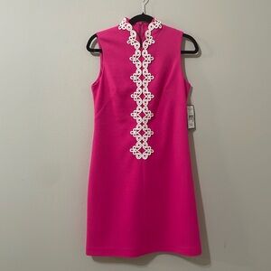 Jessica Howard NWT Pink/White Sleeveless Dress